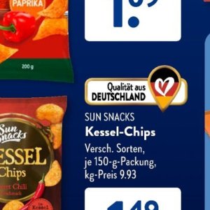 Snacks bei Aldi SÜD