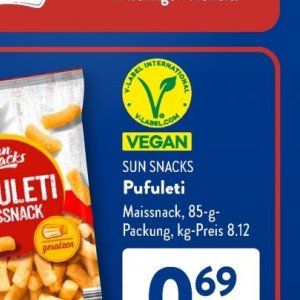 Snacks bei Aldi SÜD