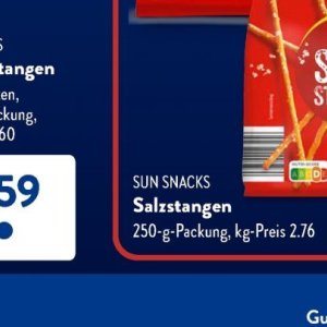 Snacks bei Aldi SÜD