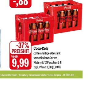 Coca-cola bei Feneberg