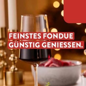 Fondue bei Aldi SÜD