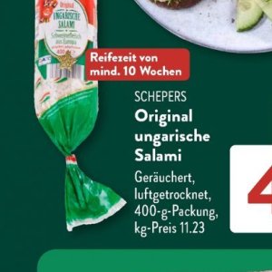 Salami bei Aldi SÜD