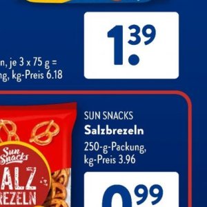 Snacks bei Aldi SÜD