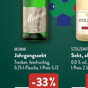 Mumm bei Aldi SÜD