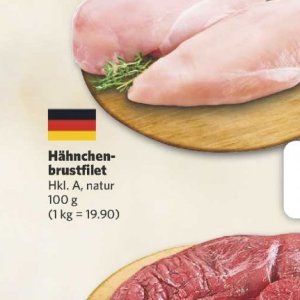 Hähnchenbrustfilet bei Combi