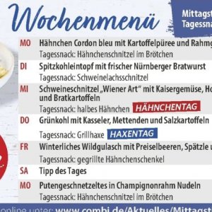 Hähnchen bei Combi