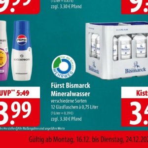 Mineralwasser bei Famila Nord Ost