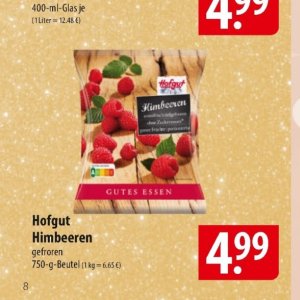 Himbeeren bei Famila Nord Ost