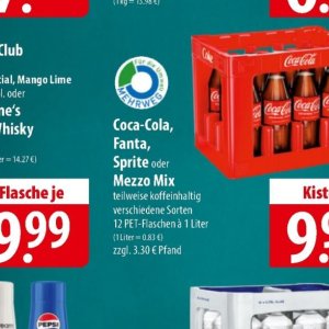 Coca-cola bei Famila Nord Ost