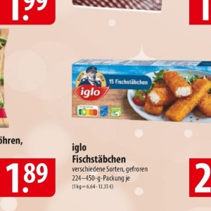 Fischstäbchen bei Famila Nord Ost