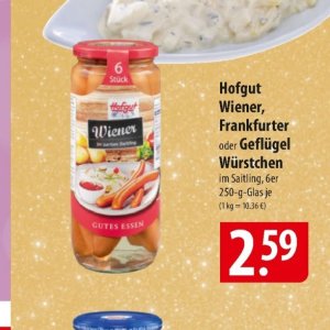 Frankfurter bei Famila Nord Ost