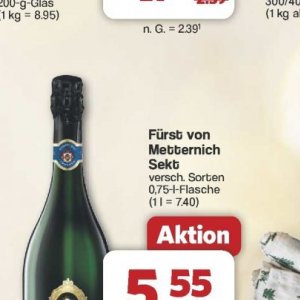 Sekt bei Famila Nord West