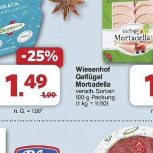 Mortadella bei Famila Nord West