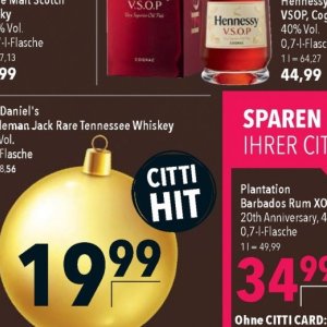 Whisky bei Citti Markt