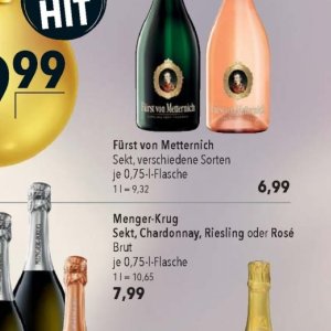 Sekt bei Citti Markt