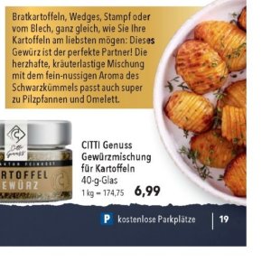 Kartoffeln bei Citti Markt