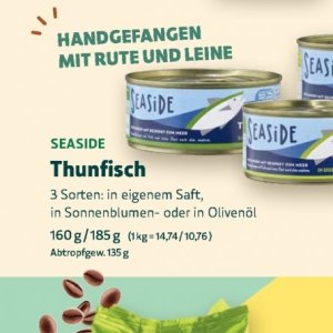 Thunfisch bei BioMarkt