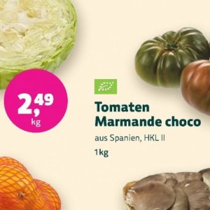 Tomaten bei BioMarkt