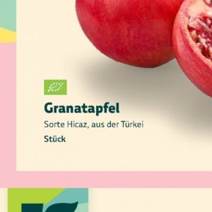 Granatapfel bei BioMarkt