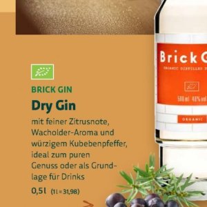 Gin bei BioMarkt