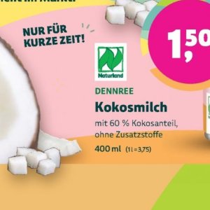 Kokosmilch bei BioMarkt