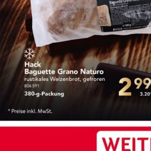 Baguette bei Selgros