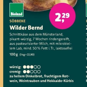 Milch bei BioMarkt