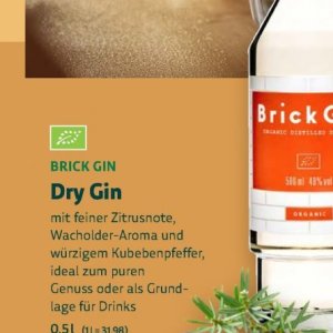 Gin bei BioMarkt