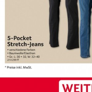 Jeans bei Selgros