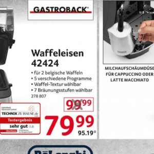 Waffeln bei Selgros