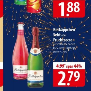 Sekt bei Famila Nord Ost