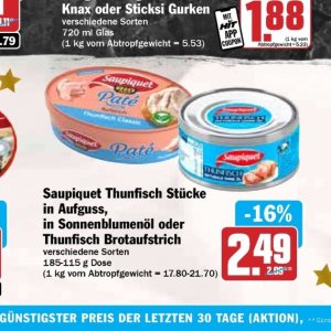 Thunfisch bei Hit