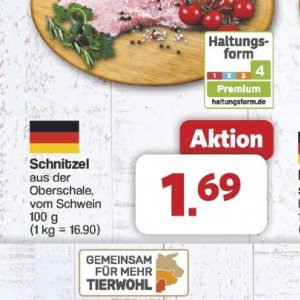 Schnitzel bei Famila Nord West