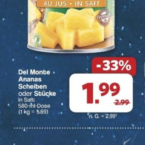 Ananas bei Famila Nord West