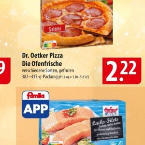 Pizza bei Famila Nord Ost