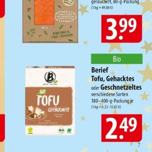 Tofu bei Famila Nord Ost