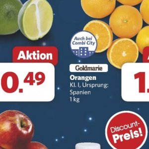 Orangen bei Combi