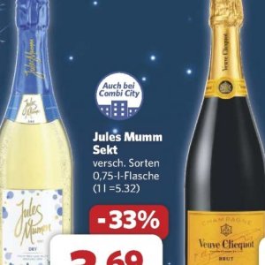 Mumm bei Combi