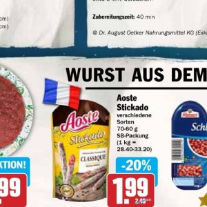 Wurst bei AEZ