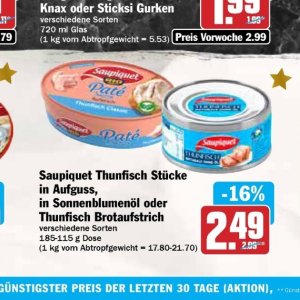 Thunfisch bei AEZ