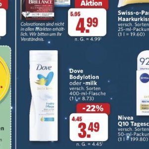 Bodylotion nivea  bei Combi