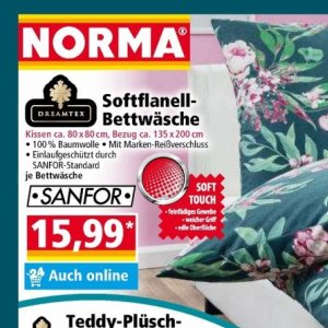 Bettwäsche bei Norma