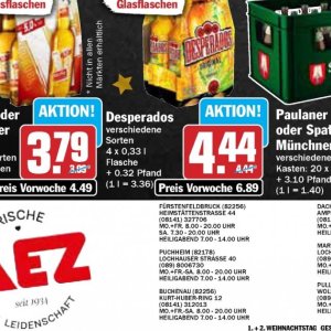 Bier bei AEZ