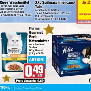 Katzenfutter purina  bei AEZ