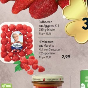 Himbeeren bei Citti Markt