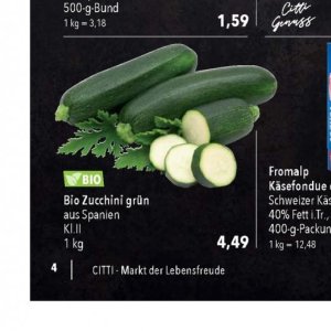 Zucchini bei Citti Markt