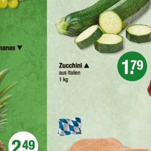 Zucchini bei V-Markt