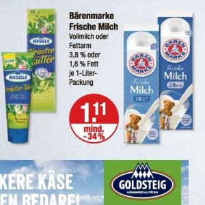 Milch bei V-Markt