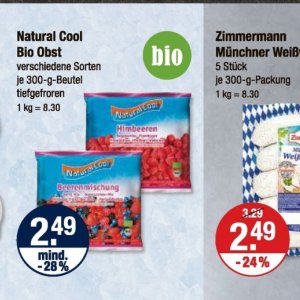 Himbeeren bei V-Markt