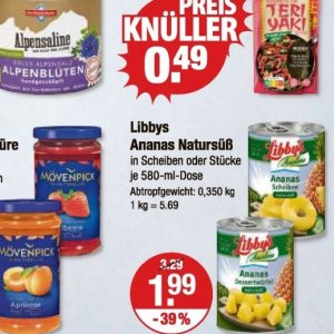 Ananas bei V-Markt